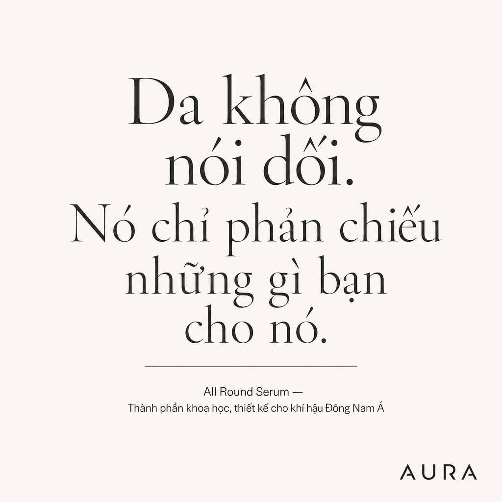 How to Layer the AURA All Round Serum: A Complete Routine Guide for Southeast Asian Skin