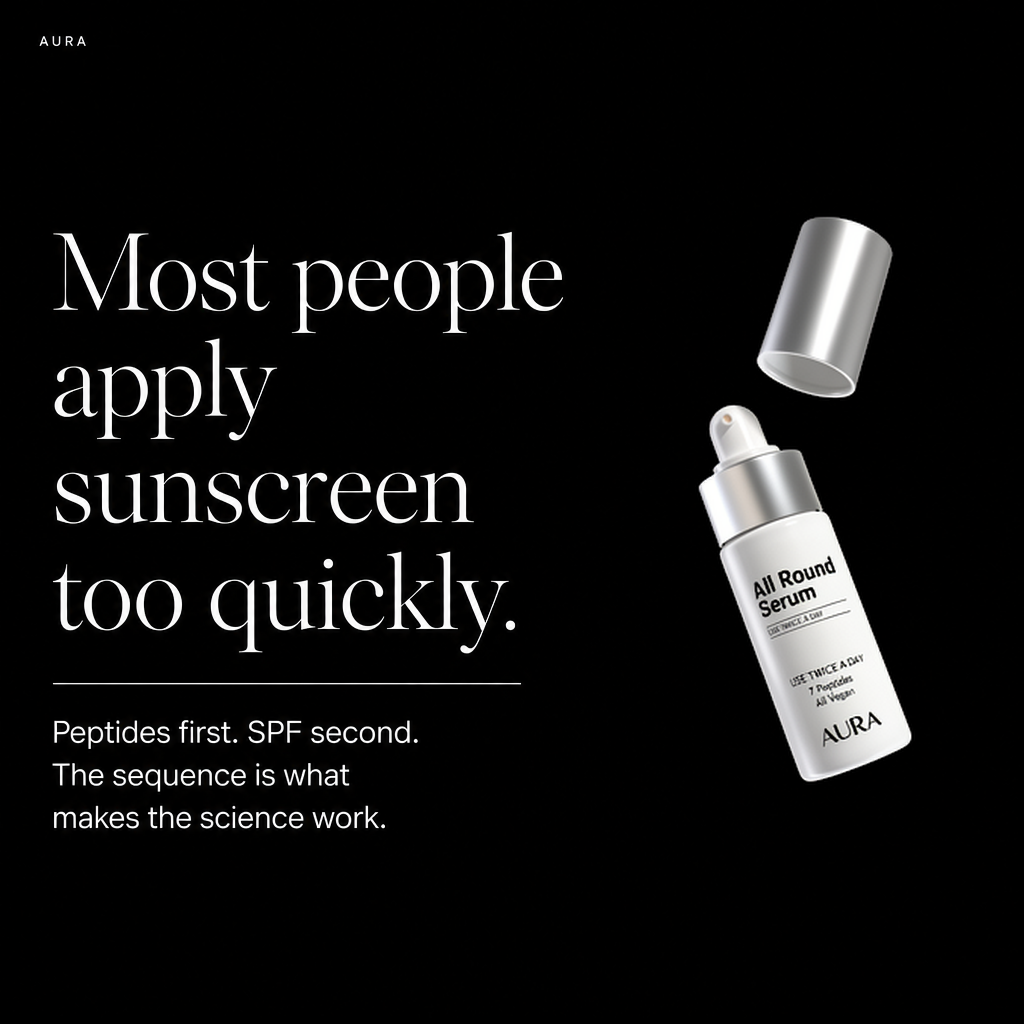 AURA All Round Serum — first week day-by-day results timeline