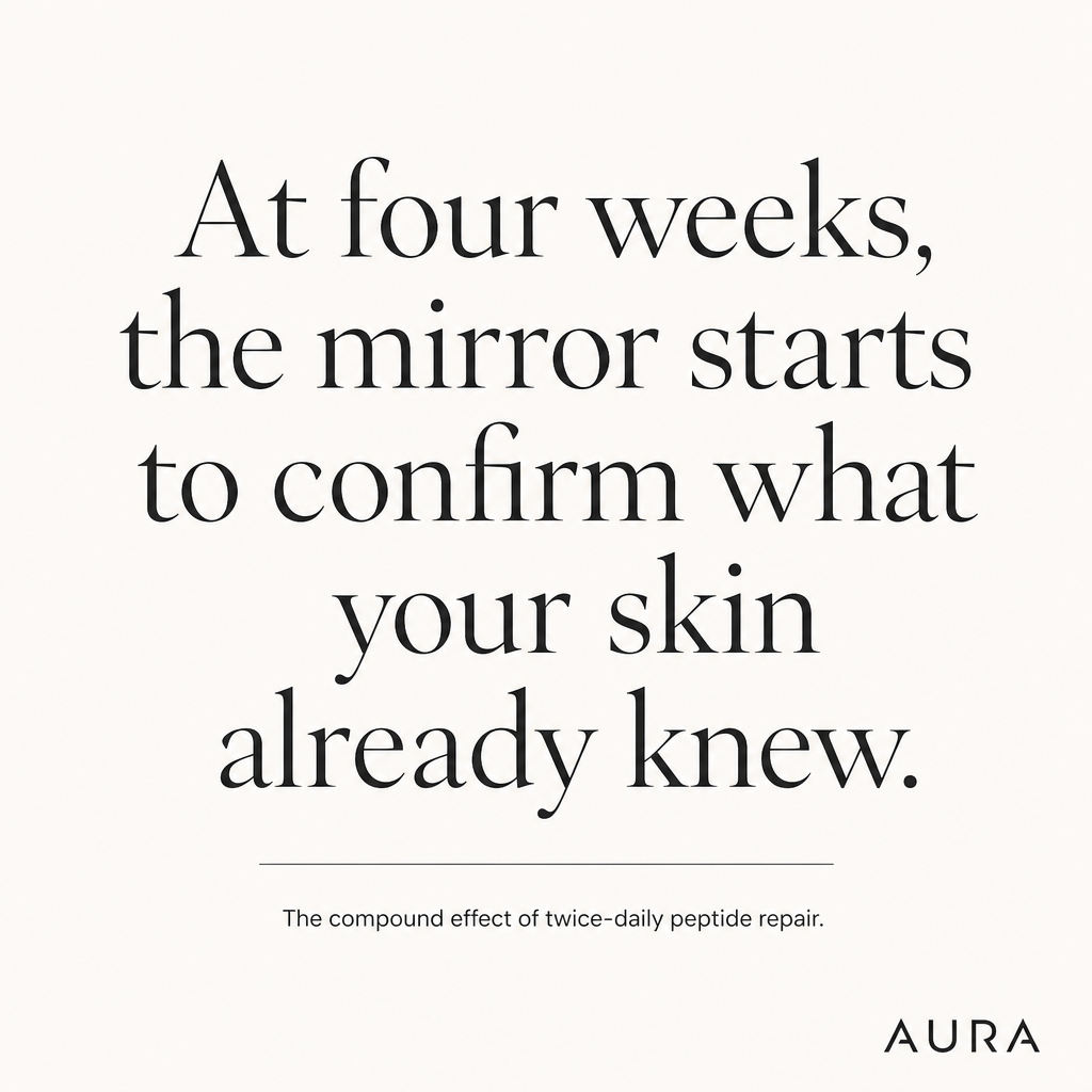 What Your Skin Looks Like at Four Weeks: A Realistic Science-Backed Account