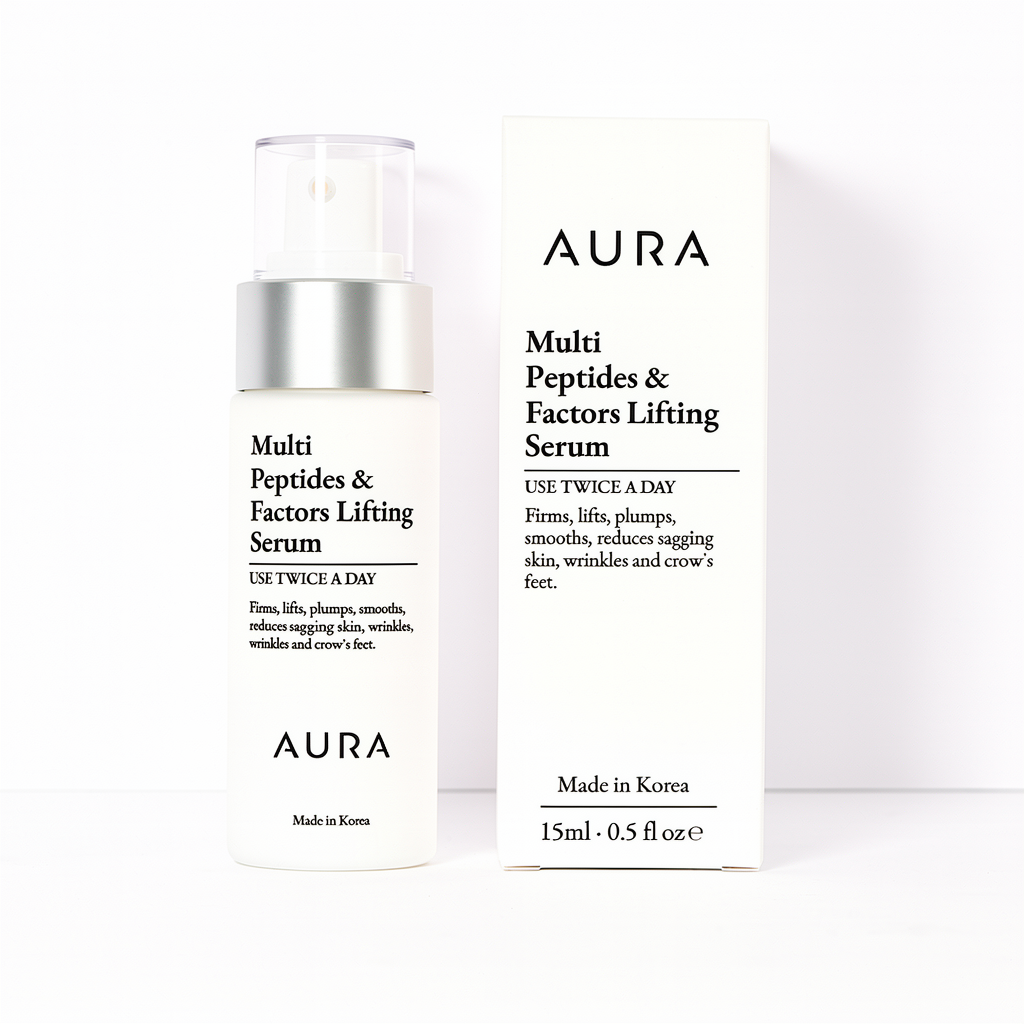 AURA LIFT (Jul 26 Batch): Multi Peptides & Factors Advanced Lifting Serum
