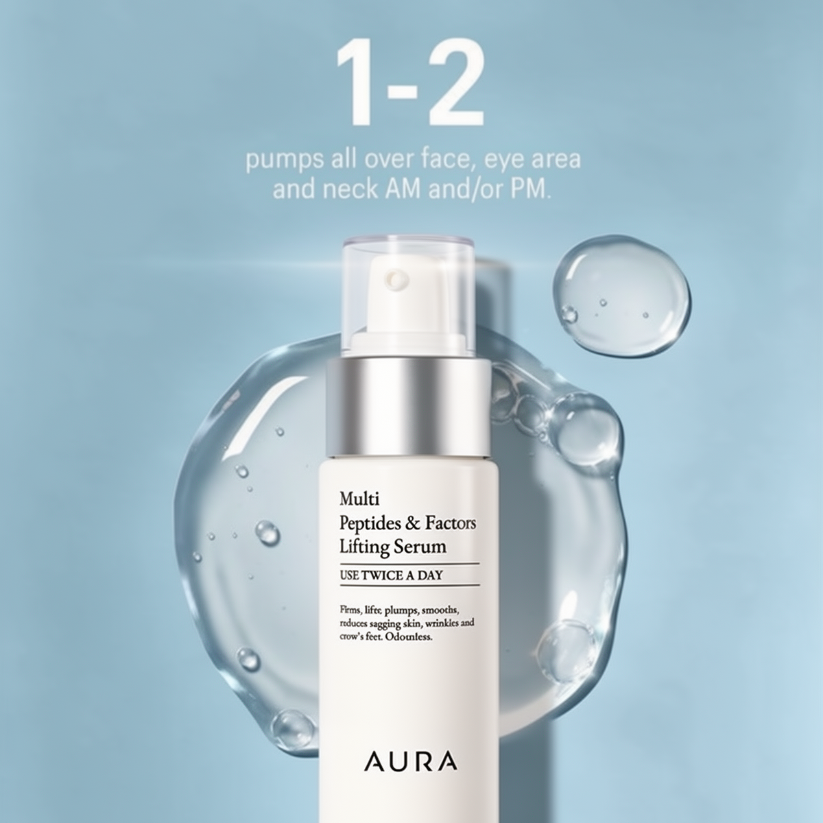 AURA Multi Peptides Lifter Serum