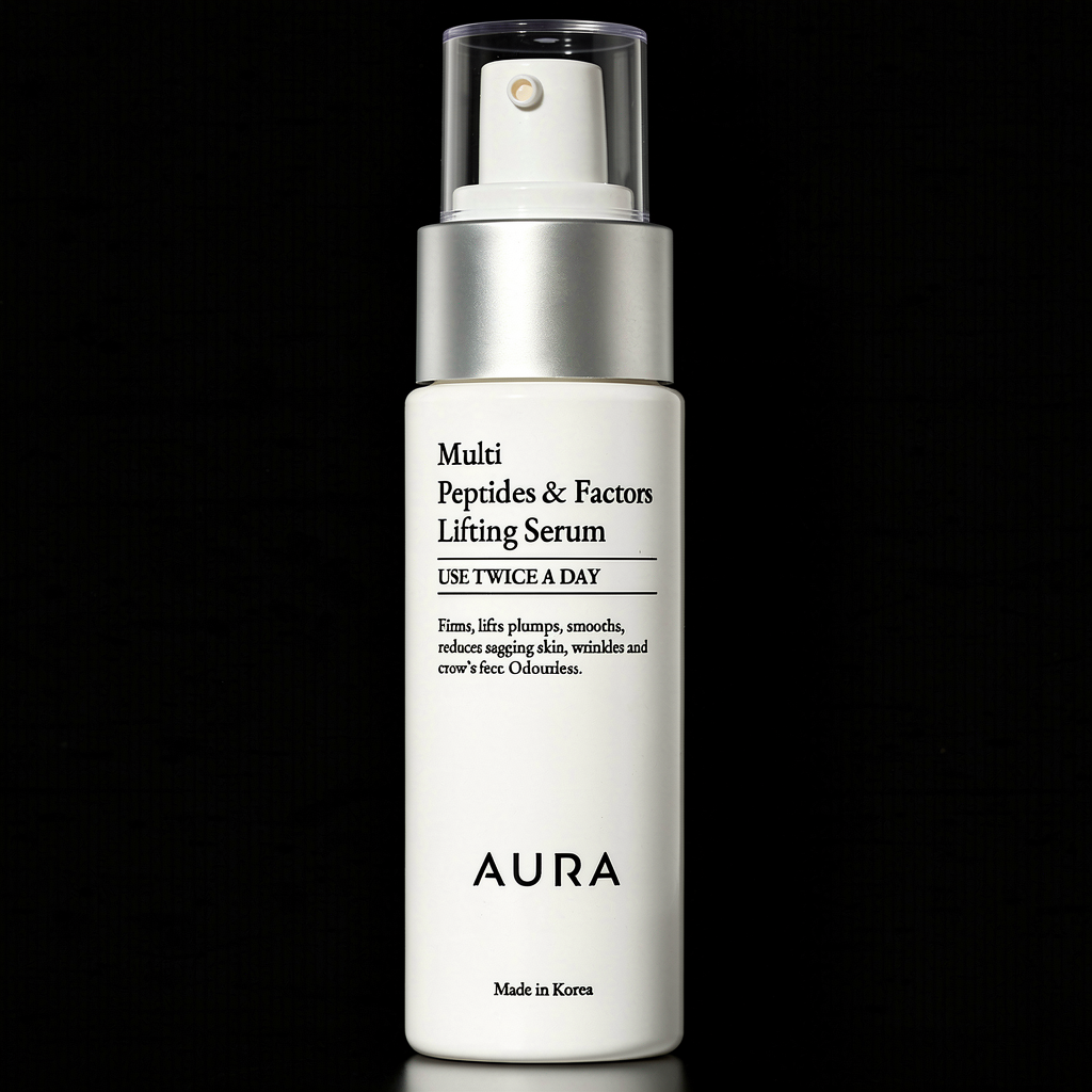 AURA LIFT (Jul 26 Batch): Multi Peptides & Factors Advanced Lifting Serum